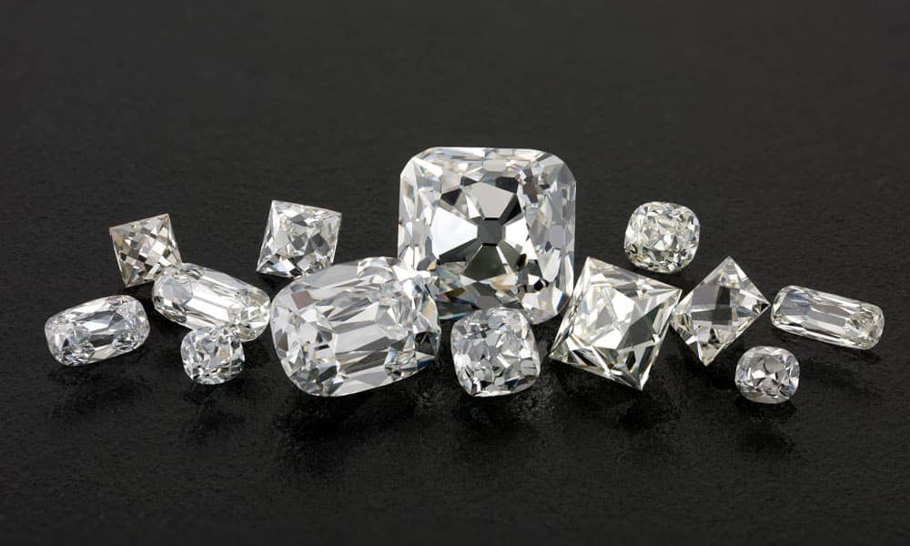 old cut diamond missing
