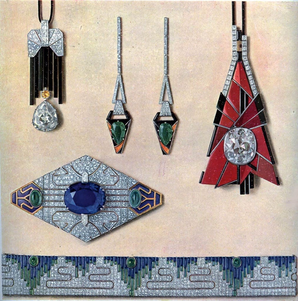 art deco jewellery